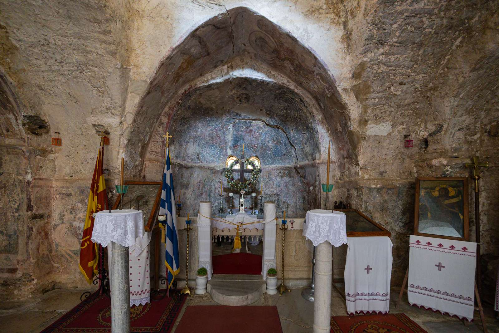 Holy Paleochristian Church of Panagia Drosiani (6th c.)